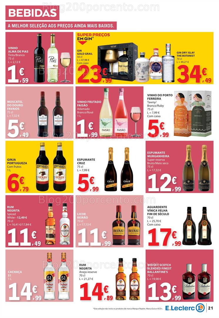 Antevisão Folheto E-LECLERC Promoções de 15 a 21 maio all