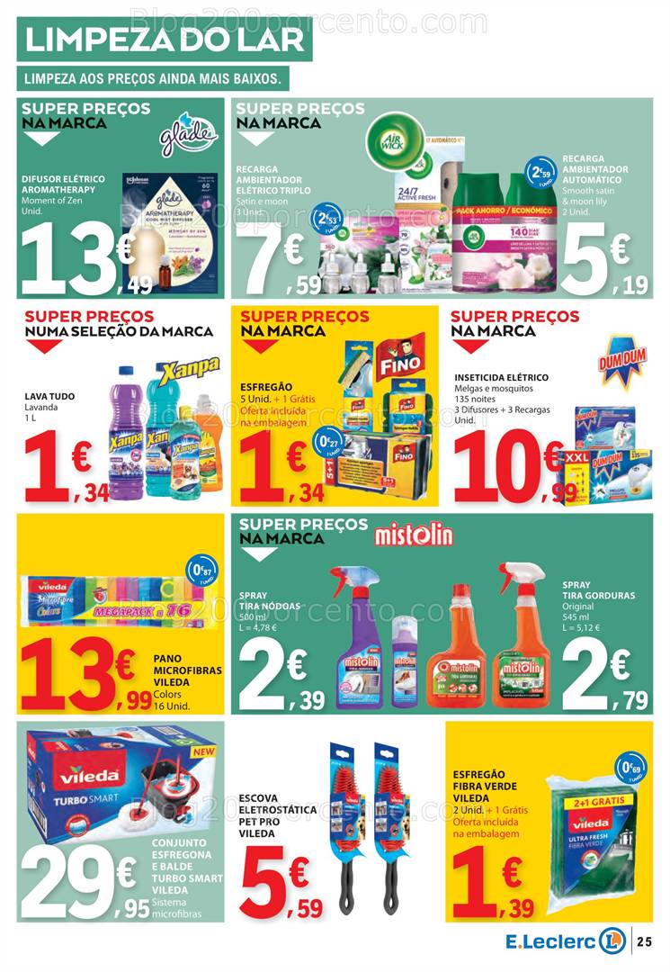 Antevisão Folheto E-LECLERC Promoções de 15 a 21 maio all