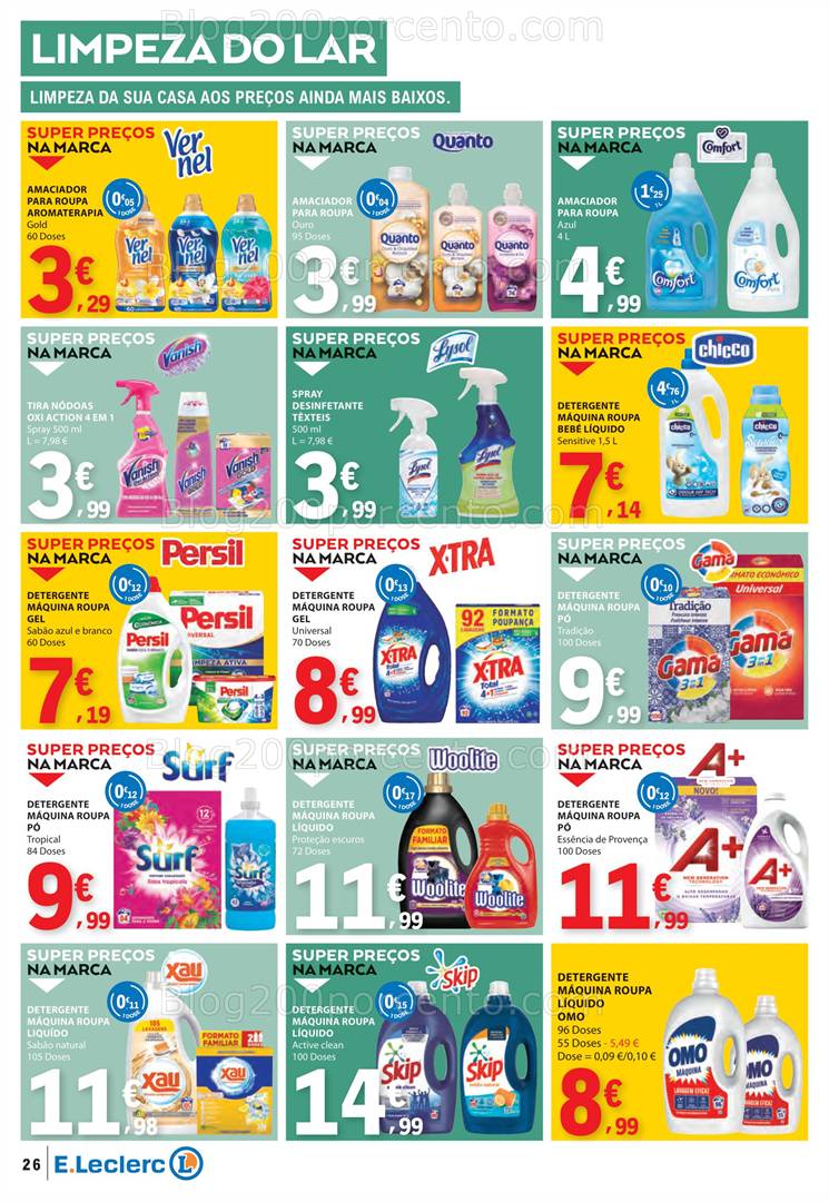 Antevisão Folheto E-LECLERC Promoções de 15 a 21 maio all