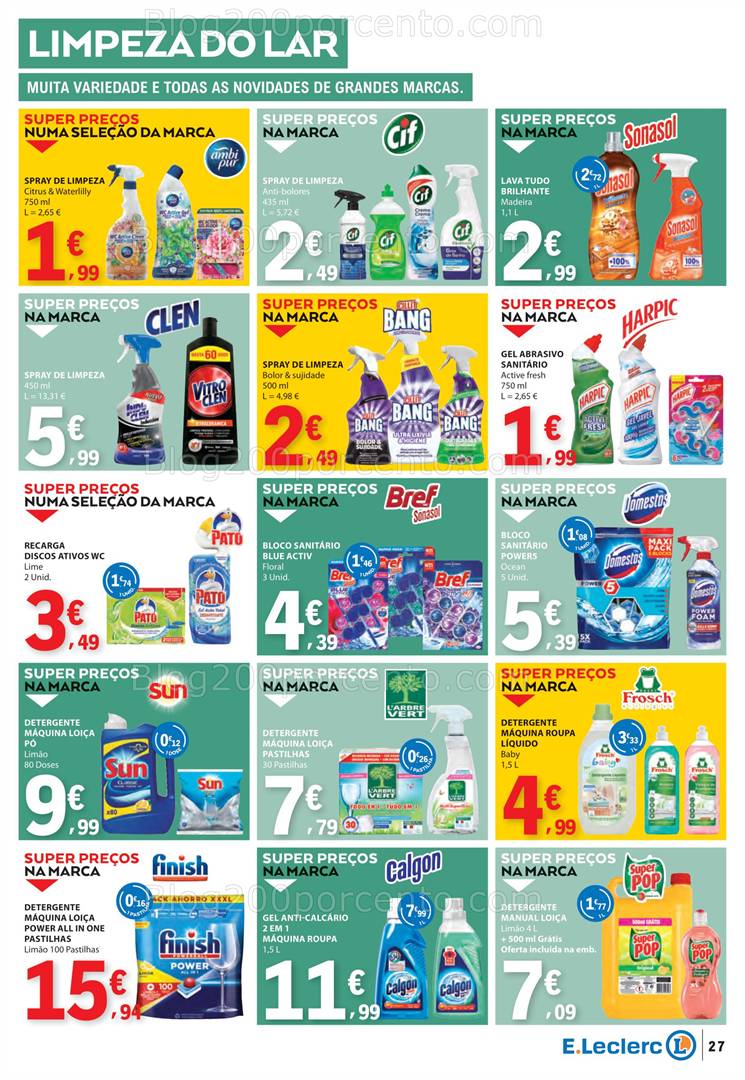 Antevisão Folheto E-LECLERC Promoções de 15 a 21 maio all