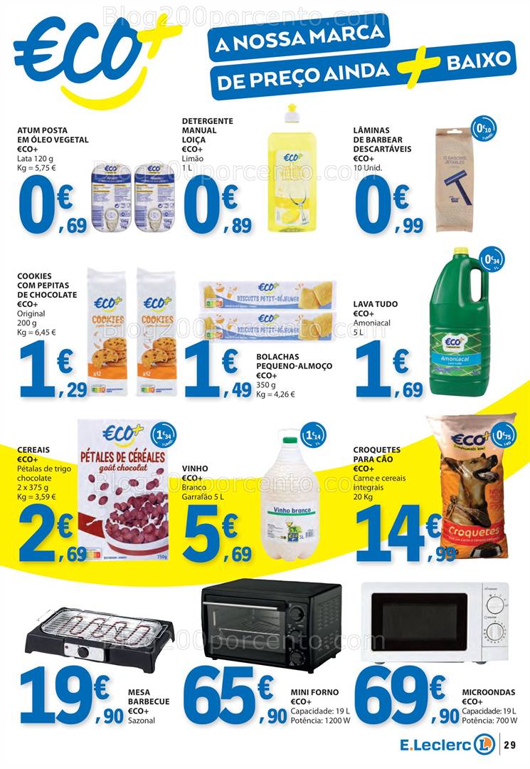 Antevisão Folheto E-LECLERC Promoções de 15 a 21 maio all