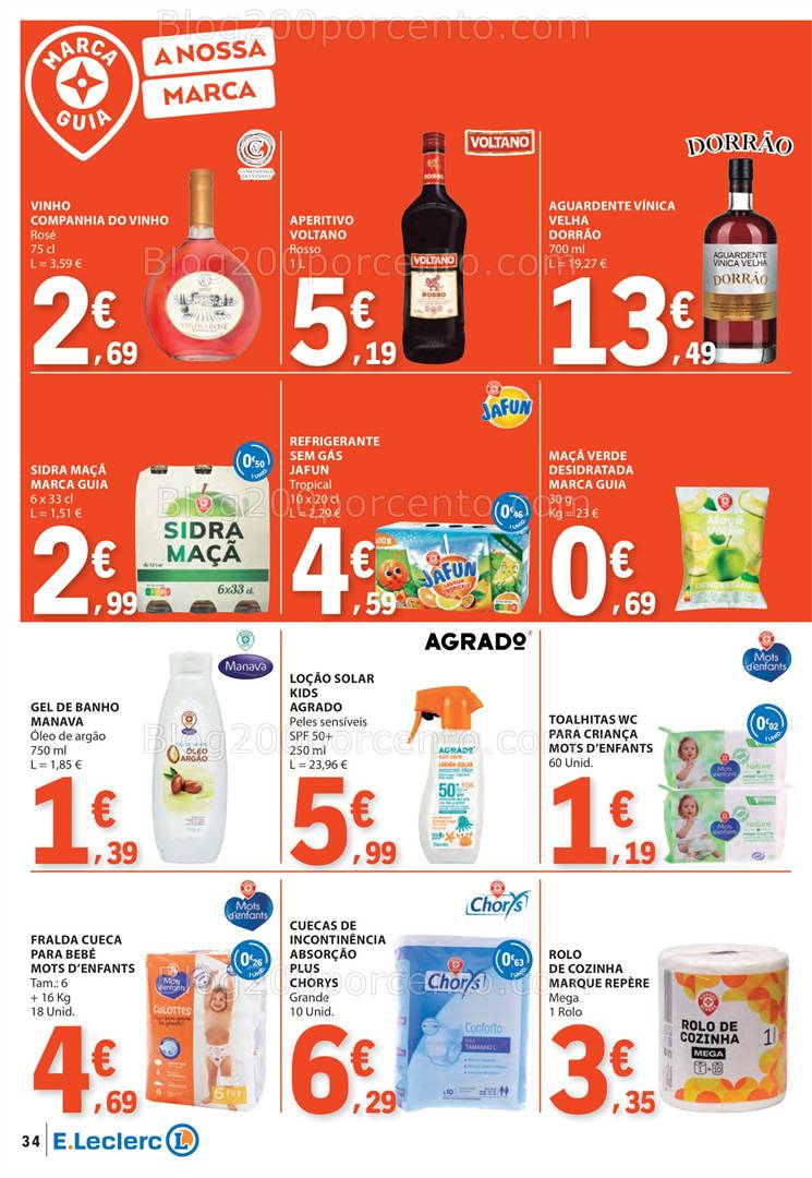 Antevisão Folheto E-LECLERC Promoções de 15 a 21 maio all