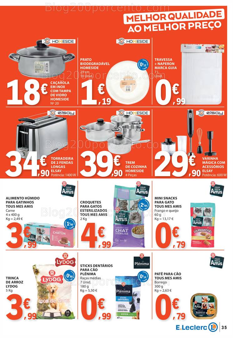 Antevisão Folheto E-LECLERC Promoções de 15 a 21 maio all