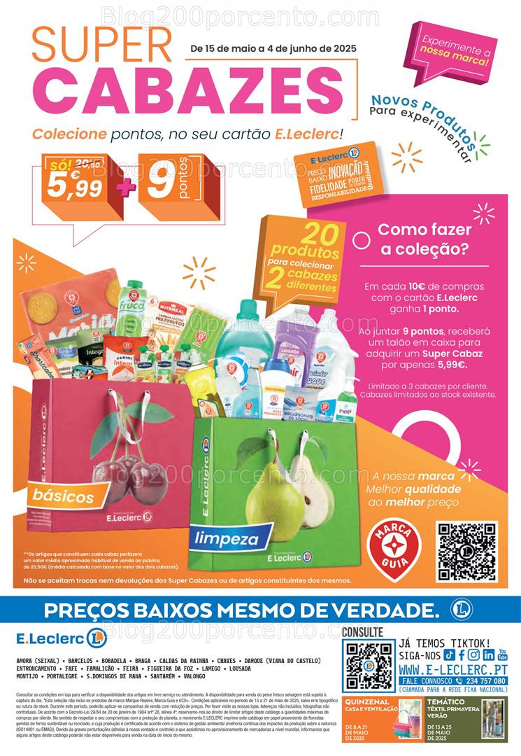 Antevisão Folheto E-LECLERC Promoções de 15 a 21 maio all