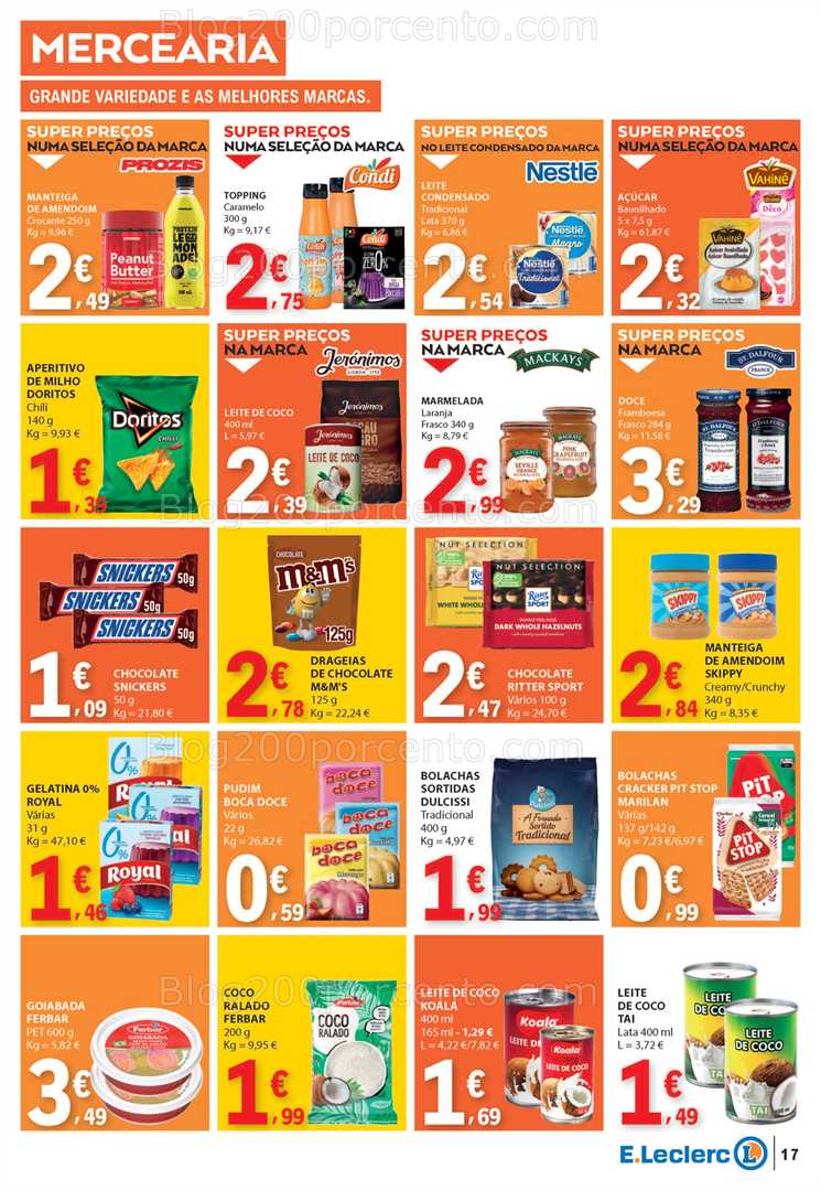 Antevisão Folheto E-LECLERC Promoções de 22 a 28 maio all