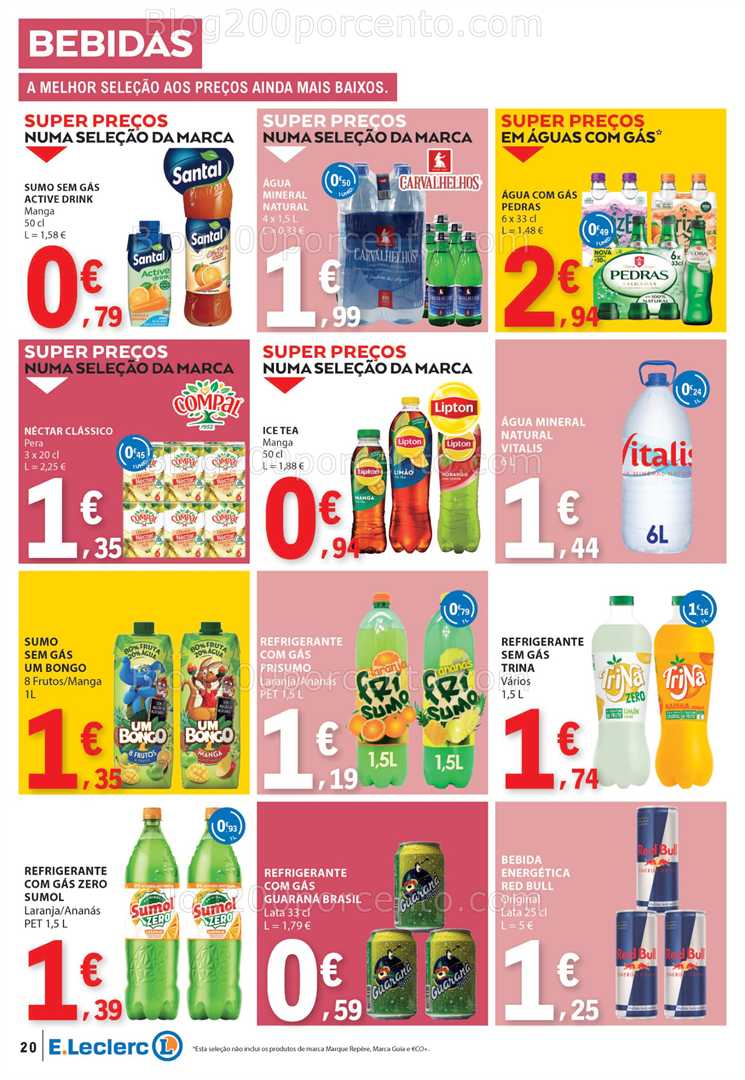 Antevisão Folheto E-LECLERC Promoções de 22 a 28 maio all