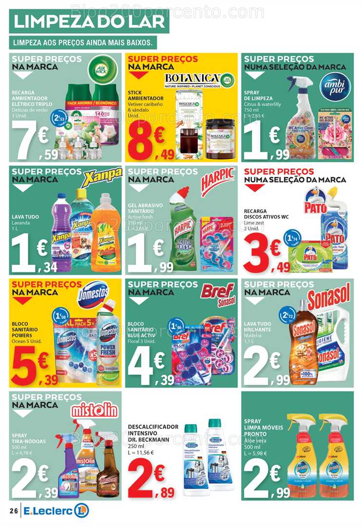 Antevisão Folheto E-LECLERC Promoções de 22 a 28 maio all