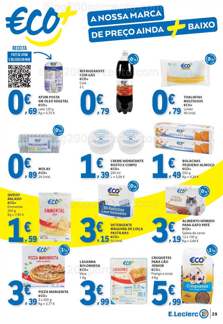 Antevisão Folheto E-LECLERC Promoções de 22 a 28 maio all