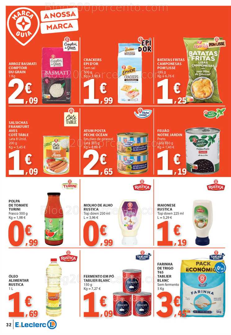 Antevisão Folheto E-LECLERC Promoções de 22 a 28 maio all