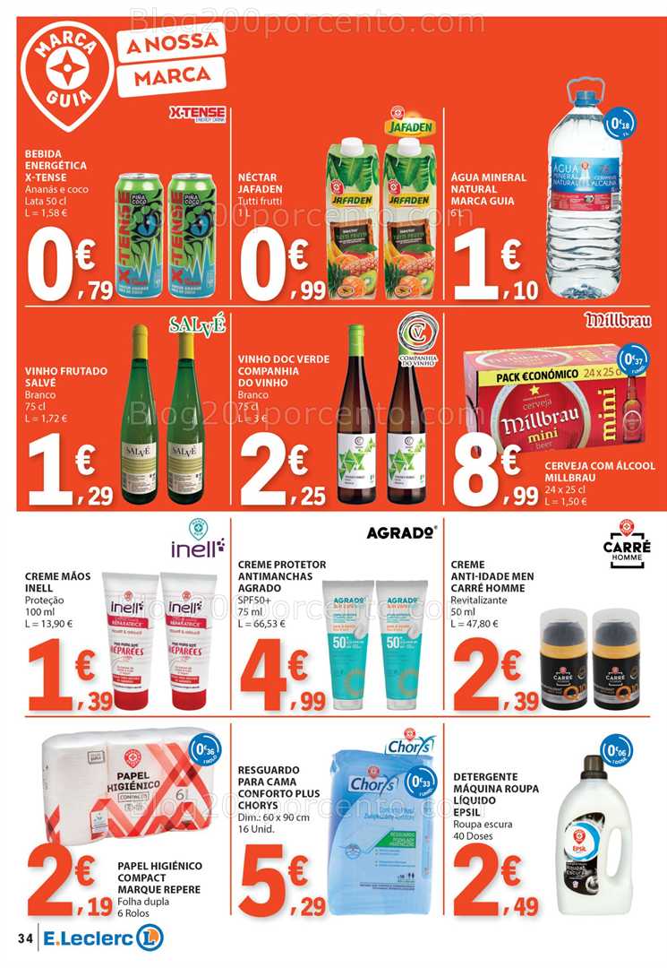 Antevisão Folheto E-LECLERC Promoções de 22 a 28 maio all