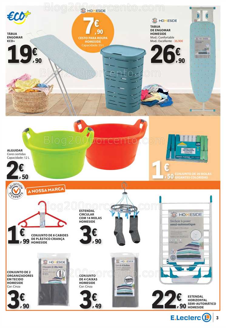 Antevisão Folheto E-LECLERC Bazar Promoções de 22 maio a 4 junho all