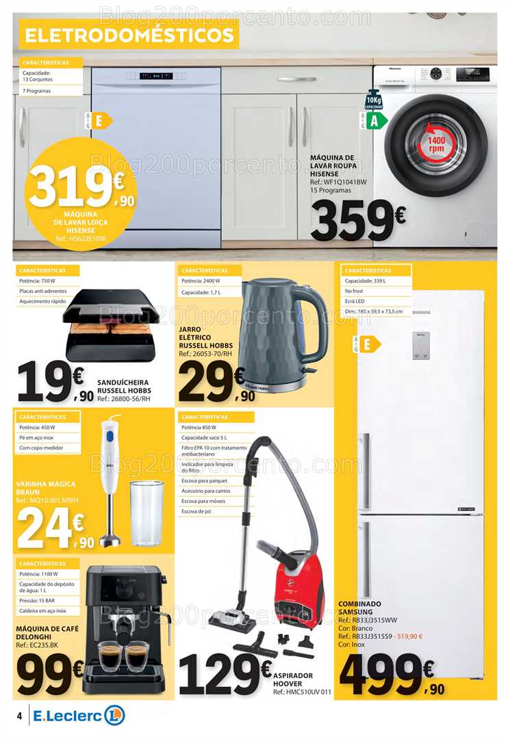 Antevisão Folheto E-LECLERC Bazar Promoções de 22 maio a 4 junho all