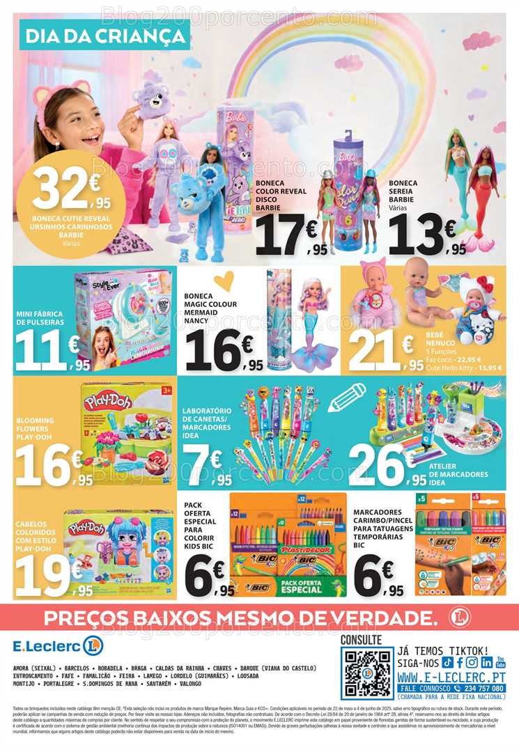 Antevisão Folheto E-LECLERC Bazar Promoções de 22 maio a 4 junho all
