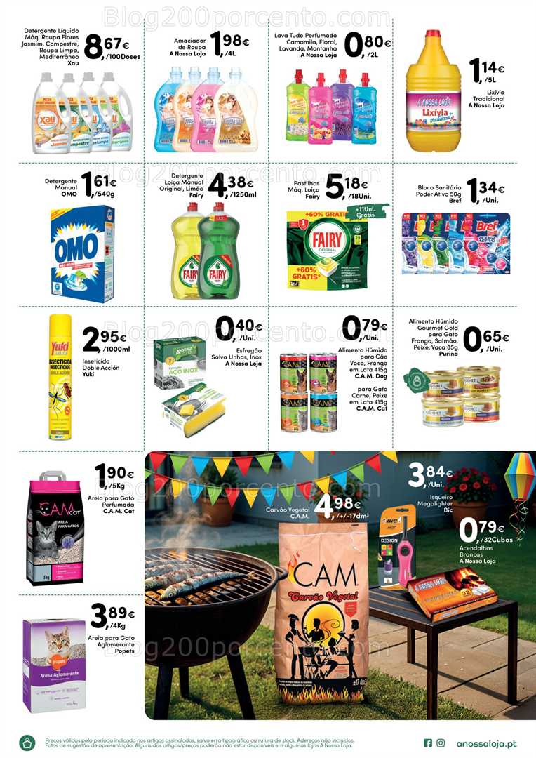 Antevisão Folheto A NOSSA LOJA Promoções de 24 maio a 8 junho all