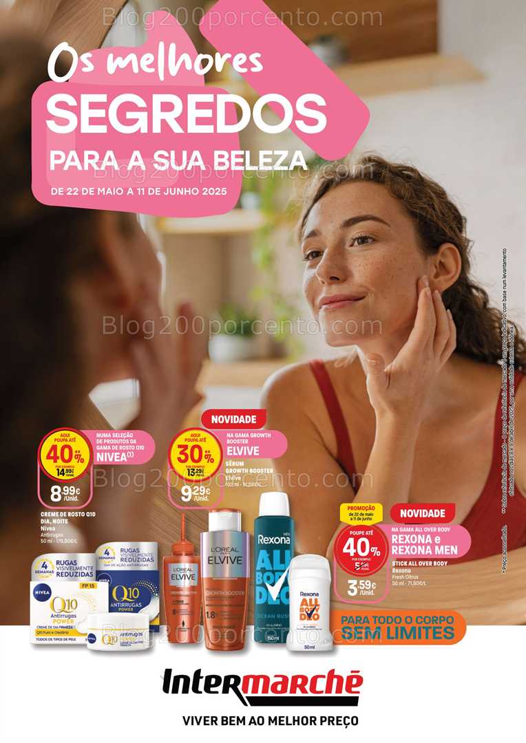 Antevisão Folheto INTERMARCHÉ Beleza Super 22 maio a 11 junho all