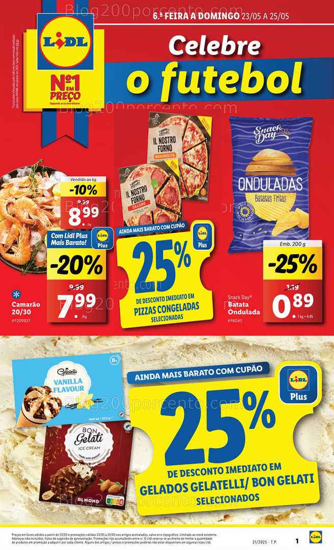 Antevisão Folheto LIDL Especial Fim de Semana - 23 a 25 maio all
