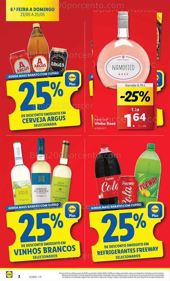 Antevisão Folheto LIDL Especial Fim de Semana - 23 a 25 maio all