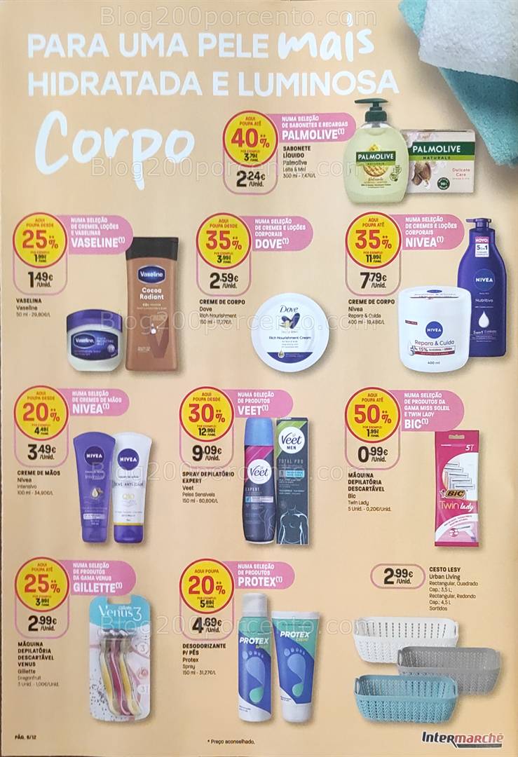 Antevisão Folheto INTERMARCHÉ Beleza Promoções de 22 maio a 11 junho all