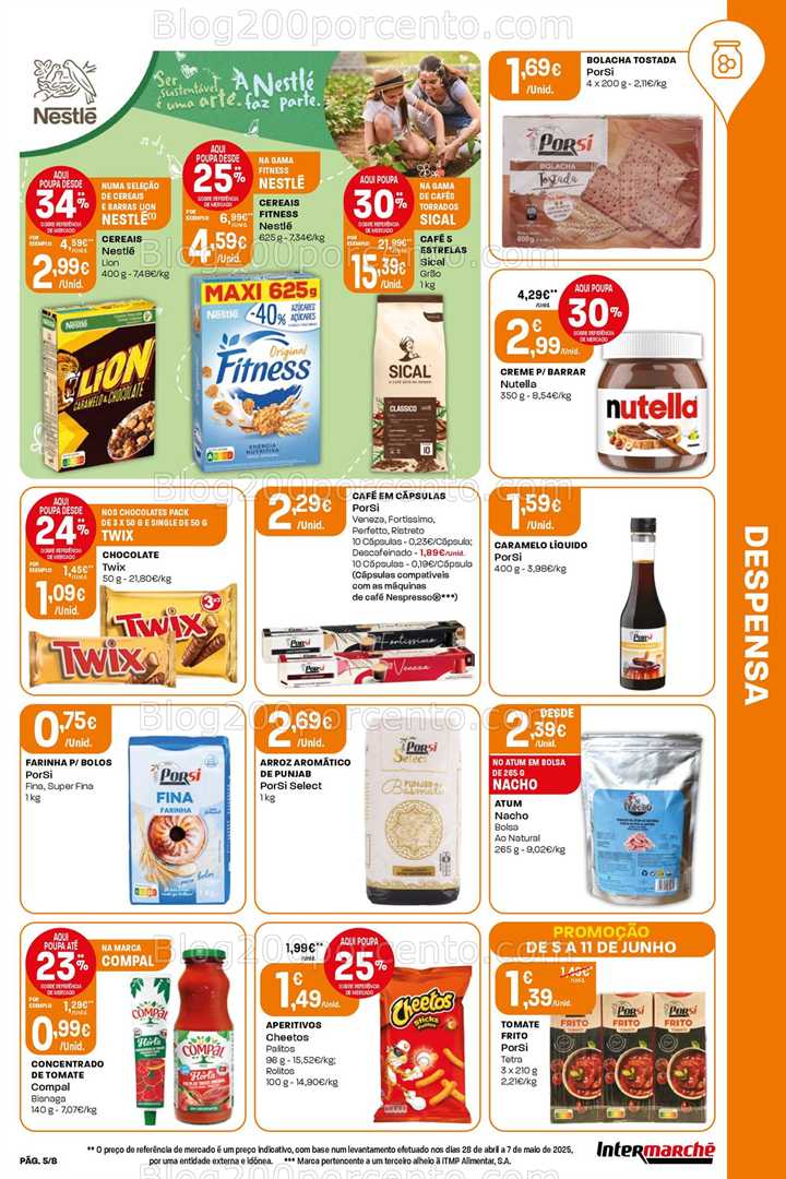 Antevisão Folheto INTERMARCHÉ Mini Promoções de 5 a 11 junho all
