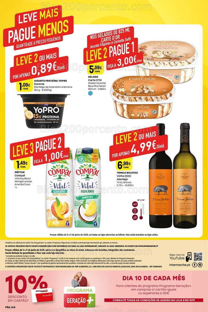 Antevisão Folheto INTERMARCHÉ Mini Promoções de 5 a 11 junho all