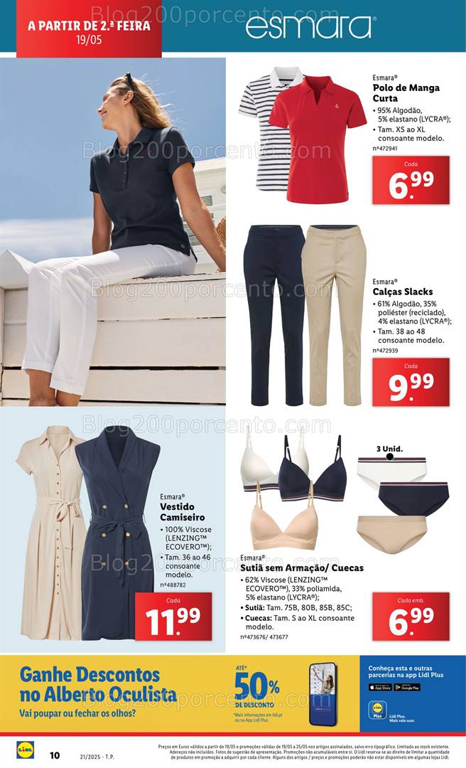 Antevisão Folheto LIDL Bazar Promoções de 19 a 25 maio all