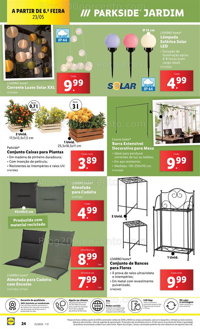 Antevisão Folheto LIDL Bazar Promoções de 19 a 25 maio all