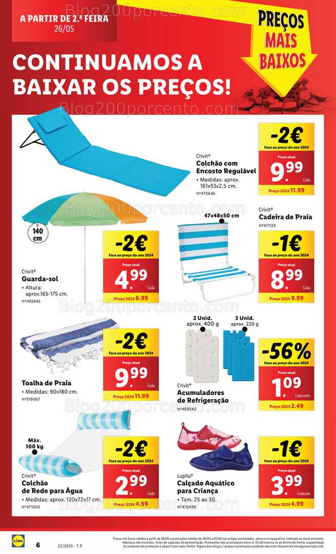 Antevisão Folheto LIDL Bazar Promoções de 26 maio a 5 junho - Edição Digital verão