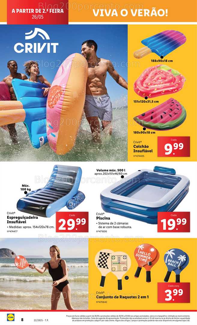 Antevisão Folheto LIDL Bazar Promoções de 26 maio a 5 junho - Edição Digital verão