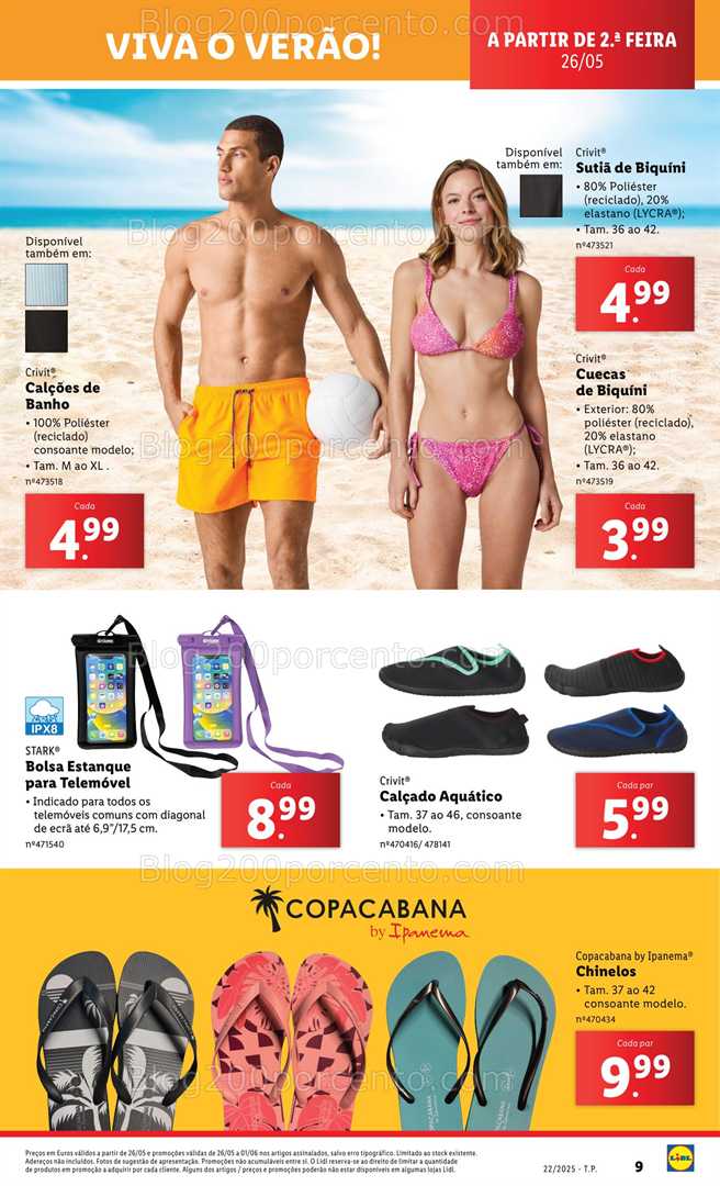 Antevisão Folheto LIDL Bazar Promoções de 26 maio a 5 junho - Edição Digital verão