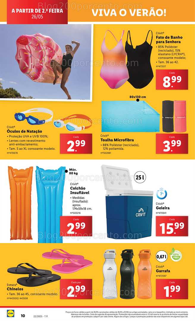 Antevisão Folheto LIDL Bazar Promoções de 26 maio a 5 junho - Edição Digital verão