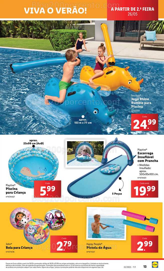 Antevisão Folheto LIDL Bazar Promoções de 26 maio a 5 junho - Edição Digital verão