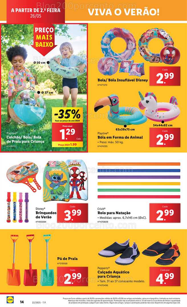 Antevisão Folheto LIDL Bazar Promoções de 26 maio a 5 junho - Edição Digital verão