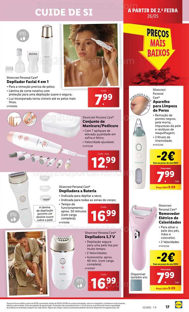 Antevisão Folheto LIDL Bazar Promoções de 26 maio a 5 junho - Edição Digital beleza