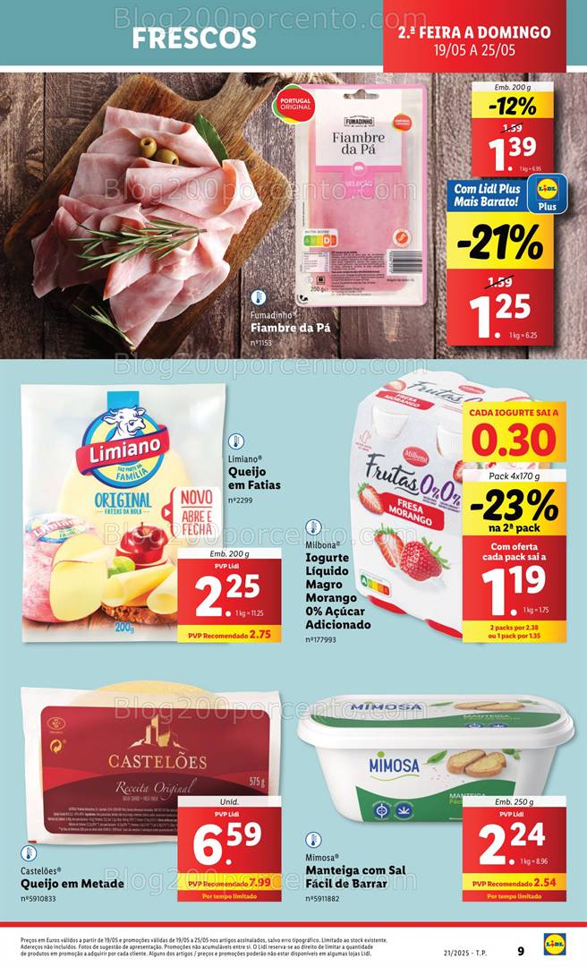 Antevisão Folheto LIDL Promoções de 19 a 25 maio all