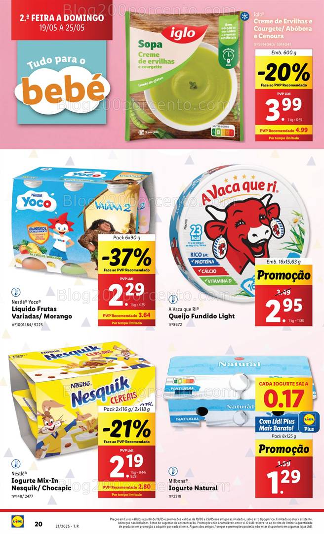 Antevisão Folheto LIDL Promoções de 19 a 25 maio all