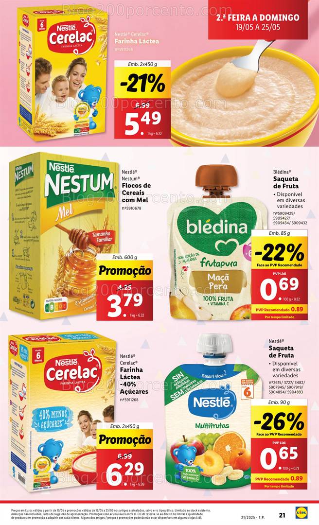 Antevisão Folheto LIDL Promoções de 19 a 25 maio all