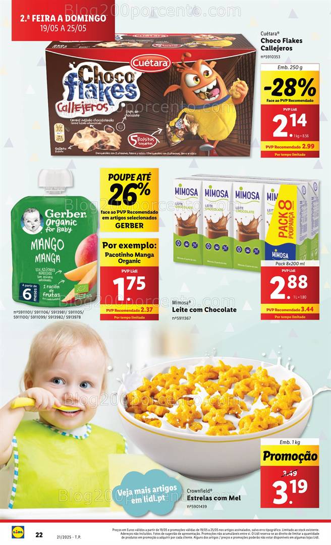 Antevisão Folheto LIDL Promoções de 19 a 25 maio all