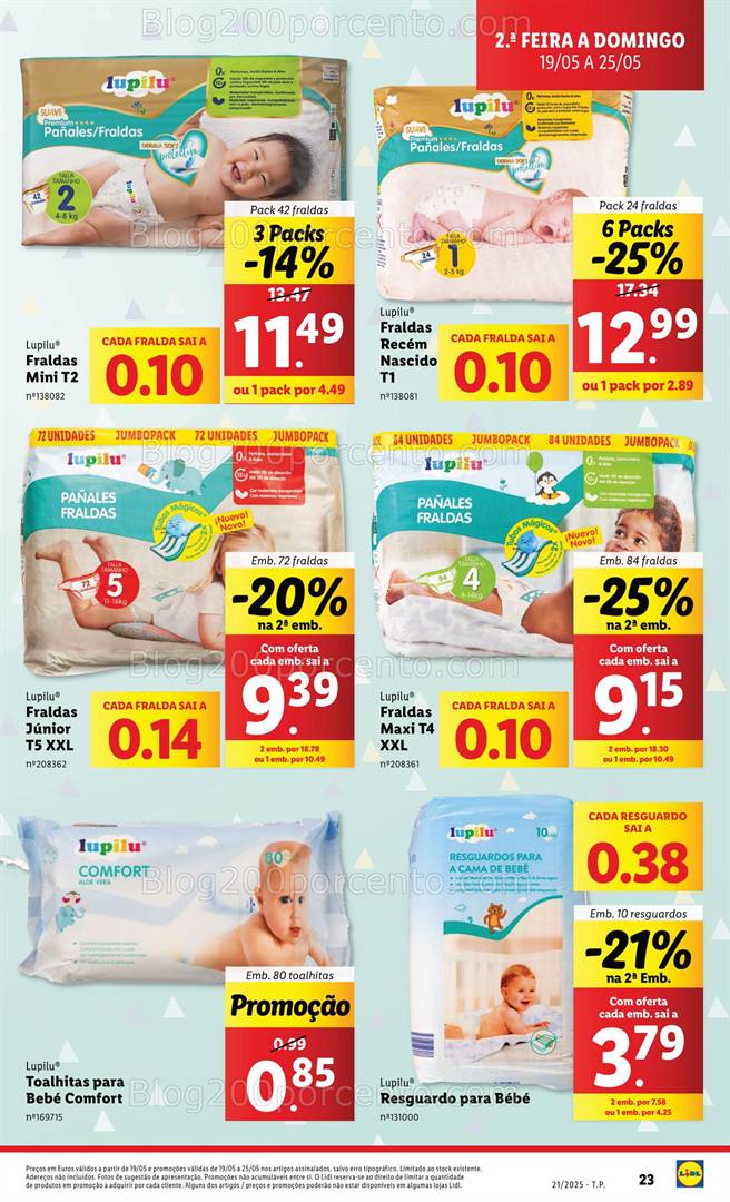 Antevisão Folheto LIDL Promoções de 19 a 25 maio all