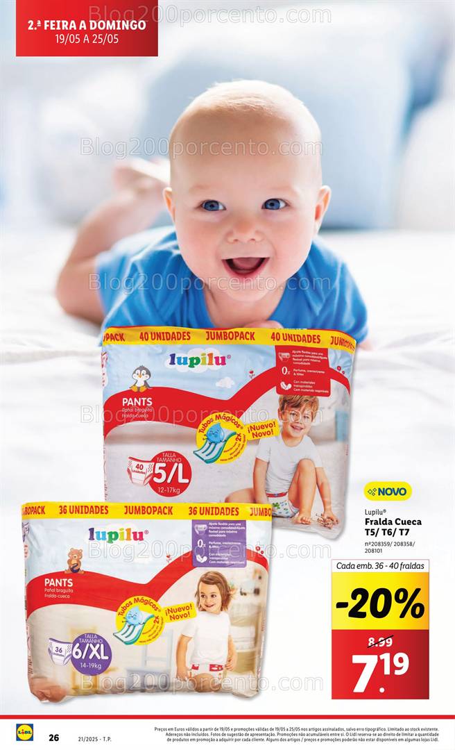 Antevisão Folheto LIDL Promoções de 19 a 25 maio all