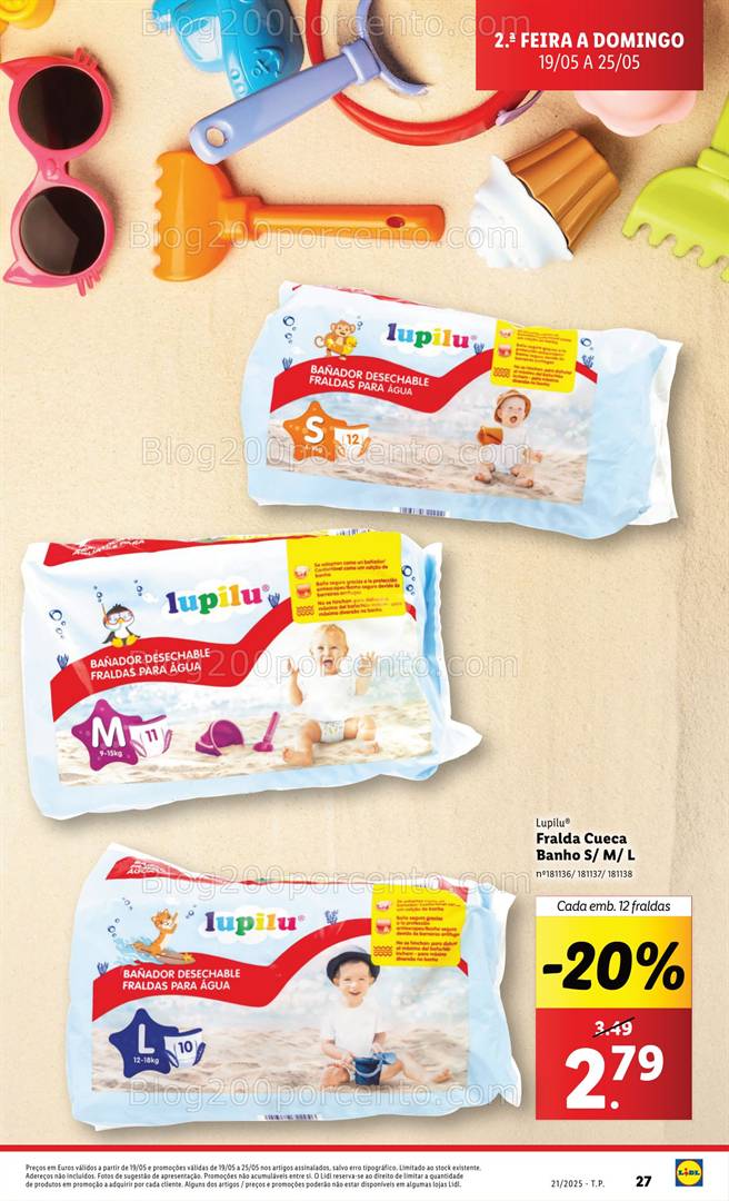 Antevisão Folheto LIDL Promoções de 19 a 25 maio all