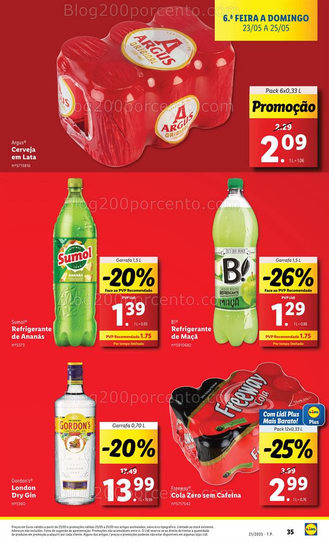 Antevisão Folheto LIDL Promoções de 19 a 25 maio all