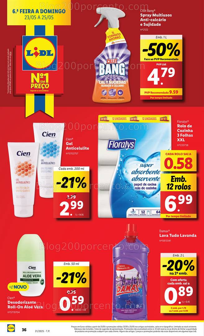 Antevisão Folheto LIDL Promoções de 19 a 25 maio all