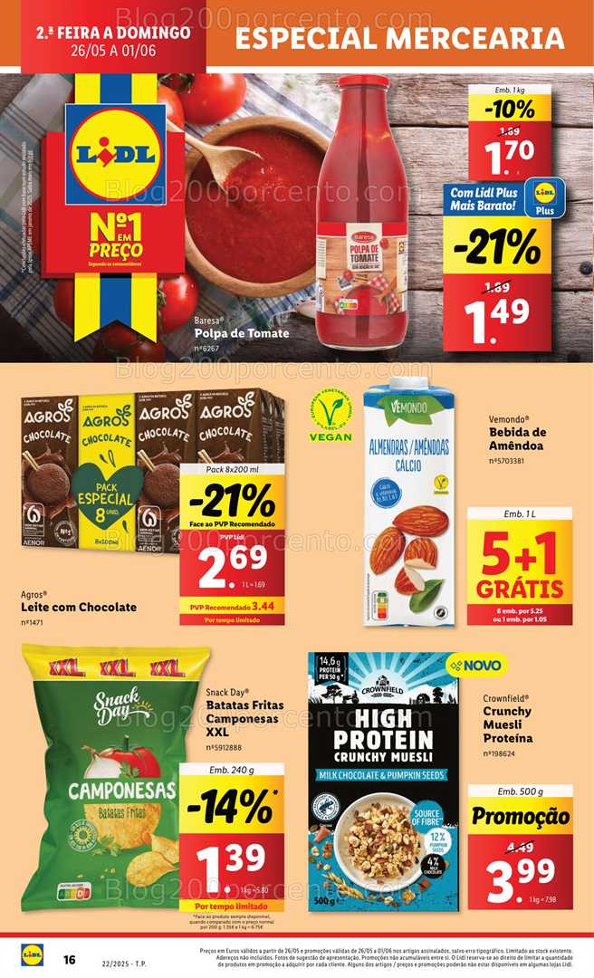 Antevisão Folheto LIDL Promoções de 26 maio a 1 junho - Edição Digital all