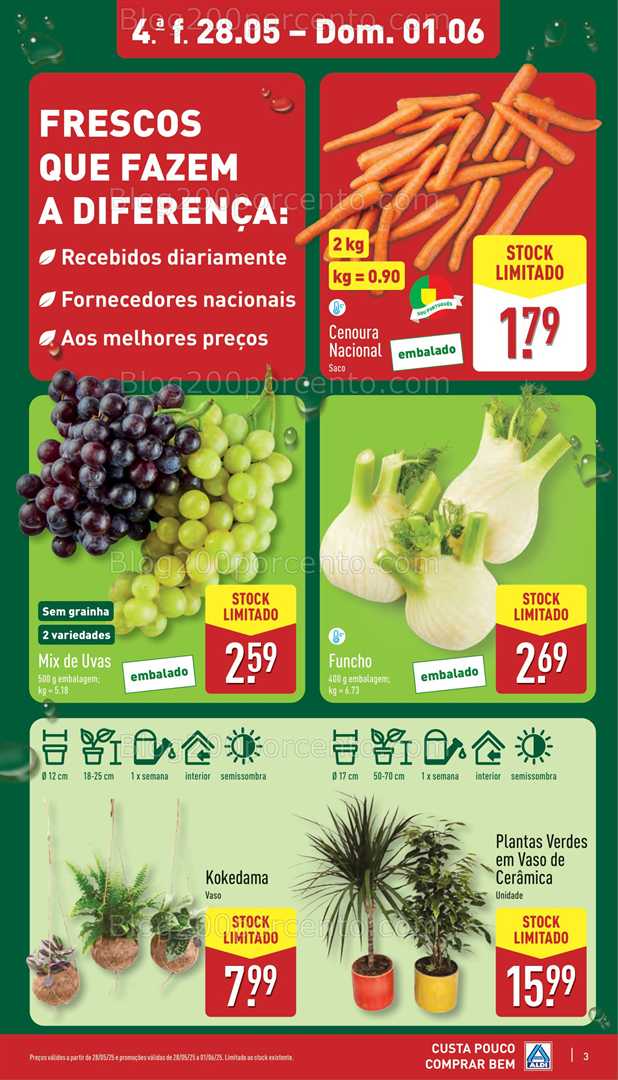 Antevisão Folheto ALDI Promoções de 28 maio a 1 junho all