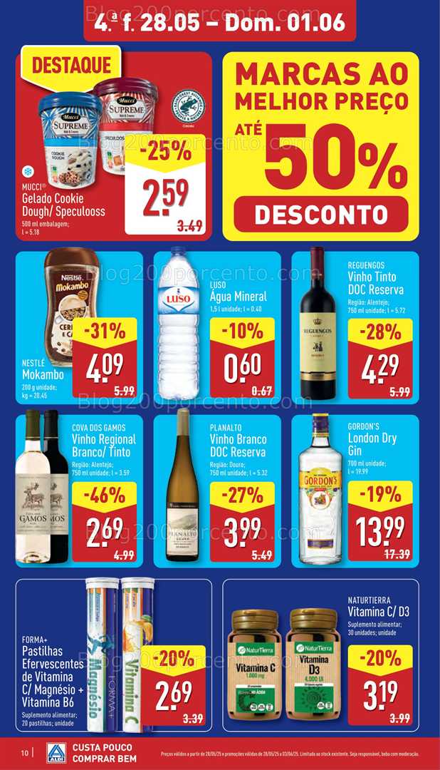 Antevisão Folheto ALDI Promoções de 28 maio a 1 junho all