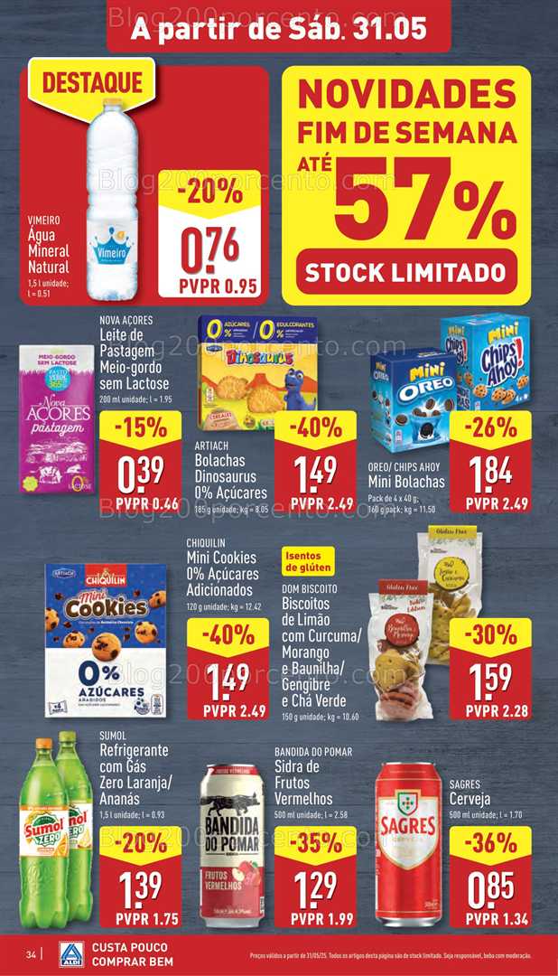 Antevisão Folheto ALDI Promoções de 28 maio a 1 junho all