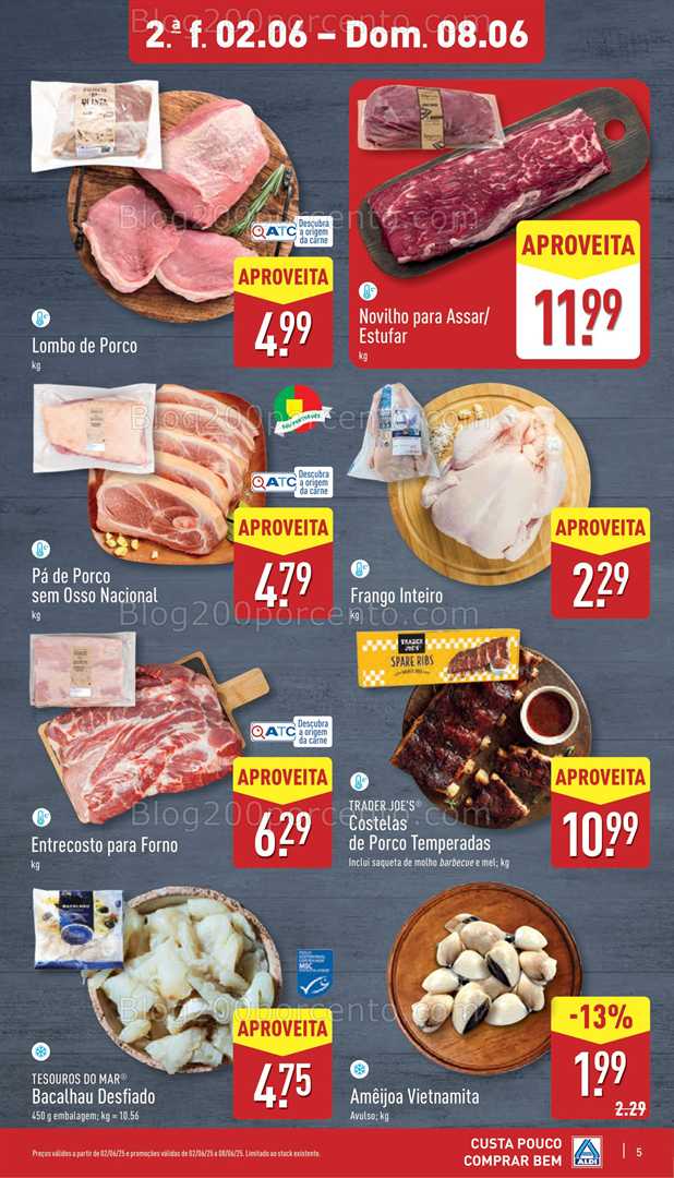 Antevisão Folheto ALDI Promoções de 2 a 8 junho all