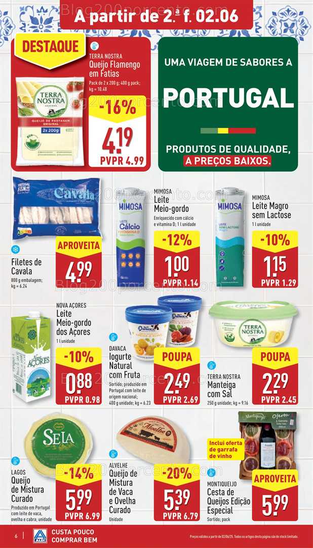 Antevisão Folheto ALDI Promoções de 2 a 8 junho all