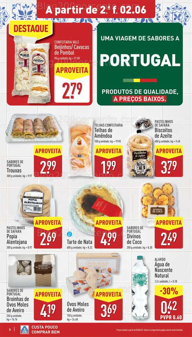 Antevisão Folheto ALDI Promoções de 2 a 8 junho all
