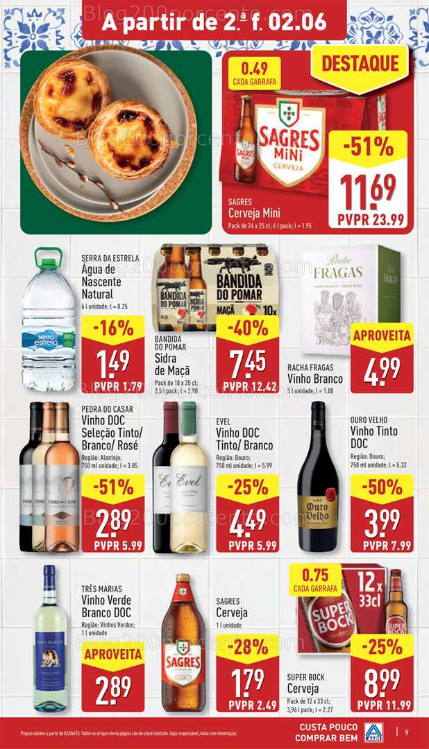 Antevisão Folheto ALDI Promoções de 2 a 8 junho all